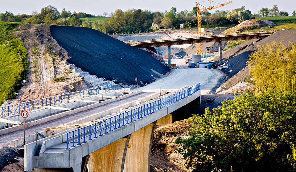 Construction of a bridge