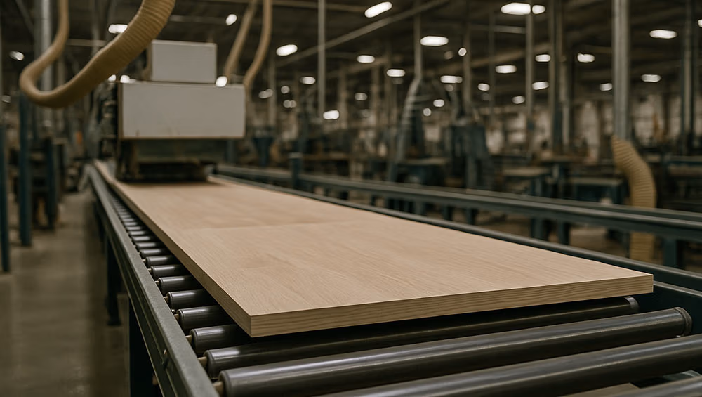 machine for chipboards production