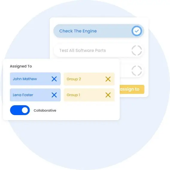 Simple Task Assignment with the Task Management Software flowdit