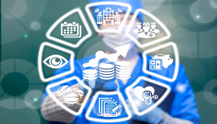 Health and safety audit costs: A visual representation of various factors influencing health and safety audits, including data, documentation, and healthcare aspects.